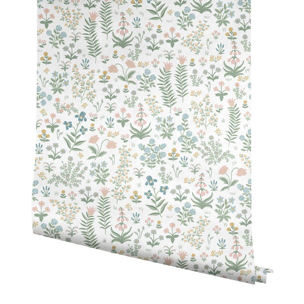 Rifle Paper Co. Menagerie Garden Rose Multicolor Peel and Stick